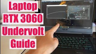 Undervolt your Laptop RTX 3060 for more FPS - Asus TUF F15 Dash