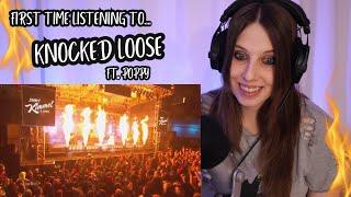 Knocked Loose ft. Poppy – Suffocate - Jimmy Kimmel Live | Reaction