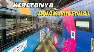 85 RIBU RUPIAH DAPET NAIK KERETA API TAKSAKA "HYPE TRIP" MILENIAL | YOGYAKARTA - PURWOKERTO |