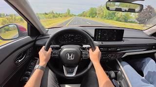 2025 Honda Accord Hybrid Touring - POV Road Trip Driving Impressions