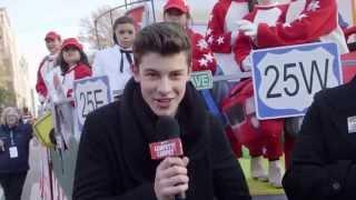 Shawn Mendes Macy's Thanksgiving Parade interview!