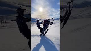 Ski-Doo Snowmobile Wheelie