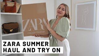 THE BIGGEST ZARA HAUL AND TRY ON | SUMMER 2020