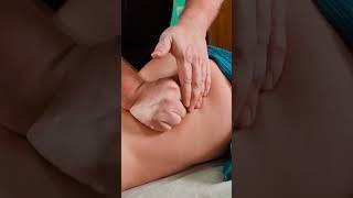 Deep tissue back and lower back massage for student Lisa #backmassage