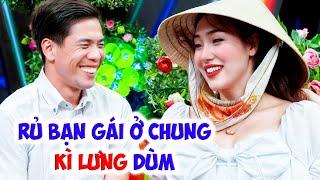 Chàng trai RỦ BẠN GÁI VỀ Ở CHUNG khiến Quyền Linh rén ngang không dám đọc tiếp - Hẹn Hò Quyền Linh