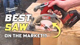 New M18 FUEL Compact Circular Saw 2833-20 | Milwaukee's Most Powerful 6-1/2" Ever!