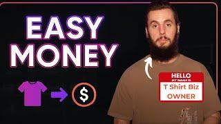 Turn Small T-Shirt Requests Into Easy Money (My System)