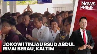 Antusias Warga Sambut Jokowi saat Tinjau RSUD Abdul Rivai Berau, Kaltim - iNews Prime 26/09