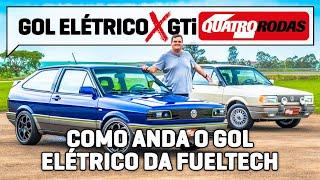 Dirigimos o GOL ELÉTRICO da FuelTech e COMPARAMOS com um GOL GTI original