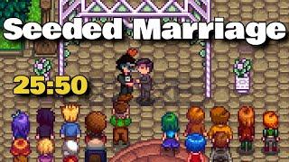 The Fastest I Have Ever Married Shane - Seeded Shane Marriage Speedrun