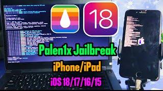 Jailbreak iOS 18/17/16/15/ on iPhone/iPad | Palen1x for Widows