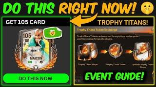 OMG! FREE 105 OVR Player [TROPHY TITANS Best Guide] | Mr. Believer