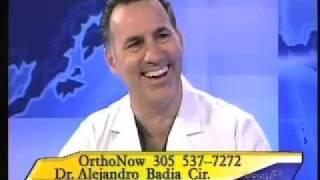 OrthoNow Centro de Urgencia Miami Dr. Alejandro Badia on En Contacto with Agustin Acosta - Parte 2