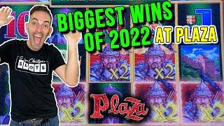  BIGGEST WINS OF 2022  PLAZA CASINO LAS VEGAS