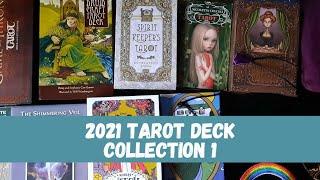 My Tarot Deck Collection 1 | Decks I didn't use in 2021