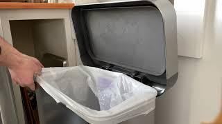 Using A SimpleHuman Trash Can with A Normal Tall Kitchen Bag