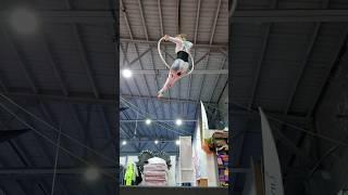 #гимнастика #воздушнаягимнастика #воздушноекольцо #aerial #aerialhoop #aerialvideo