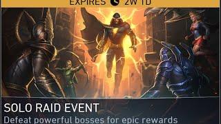 Injustice 2 Mobile: praying for black adam