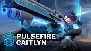 Pulsefire Caitlyn Wild Rift Skin Spotlight