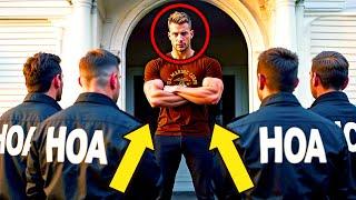 HOA Came to Intimidate Me—Didn’t Expect My Marine Son To Answer The Door!