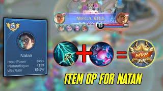 SKY PIERCER DAN WISHING LANTERN ITEM OP BUAT NATAN - BEST BUILD NATAN 2024 - NATAN TOP GLOBAL