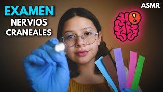 asmr ‍️EXAMEN de NERVIOS CRANEALES Muy Detallado - Roleplay Medico -Vivalen ASMR