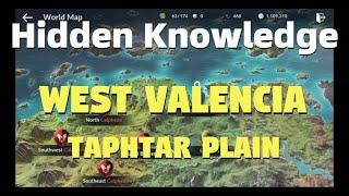 Hidden Knowledge West Valencia: Taphtar Plain - Black Desert Mobile