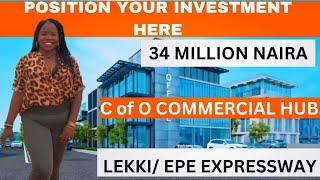 Commercial Property for Sale|Along Lekki/Epe Expressway|C of O|Close to New Int'l Airport|Tiwa Hub