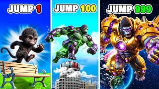 KING KONG Upgrades with Every Jump