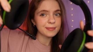 ASMR But WITH A Noise Canceling Headset |  Personal Attention Makeup, nails, & Gentle sounds