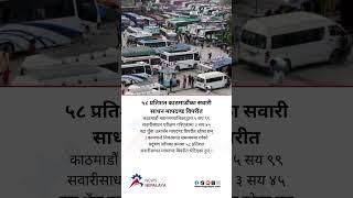 58 percent of the vehicles were found to be non-compliant.#newsnepalaya
