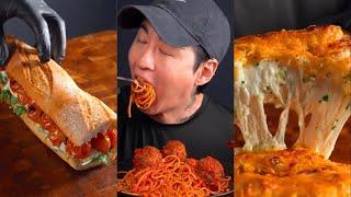 ASMR FOOD MUKBANG TERBARU!!||zach choi