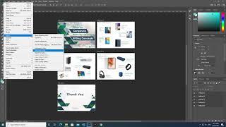 How to export artboards as a pdf file or pdf document in Photoshop