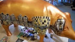 Timelapse Pig Painting: Pig-geswyk (Pigs Gone Wild 2016)