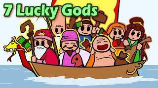 The 7 Lucky Gods of Japan (Seven Santas??)