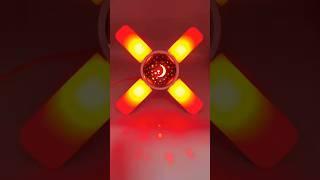 Foldable Led Fan 4 Blade Light 5 Color Light 45W- HEAVY DUTY BIG LIGHT 🪩 #lightplus #adventurelights
