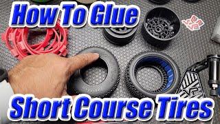 How To: Glue RC Short Course Truck Tires + Balancing VP-Pro Tires and Wheels!