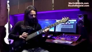 Extreme - Cupid's Dead = Martin Motnik practicing on bass - StudioBassist.com