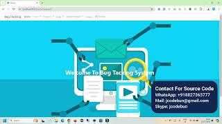 Bug Tracking Project in Spring Boot, Hibernate, JPA, MYSQL with source code and project report