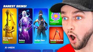 The 50 Rarest Fortnite Skins of All Time!