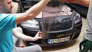 Car Vlog - Montam folie pe faruri la Golful 5 - VL 06 HDM - AutoStyle Valcea