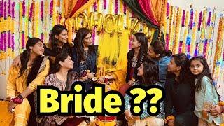 Aliya Riaz key baad ab kis ki shaadi ? | Dholki event | Guess the name of bride