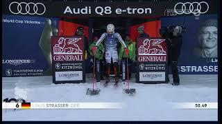 Linus Strasser Kitzbühel, Slalom der Herren 2.Lauf