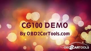 CG 100 Air bag reset tool hindi