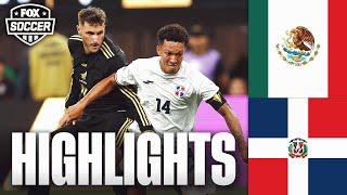 Mexico vs. Dominican Republic Concacaf Gold Cup Highlights | FOX Soccer