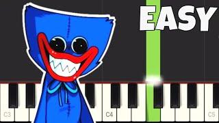 FNF vs Huggy Wuggy - EASY Piano Tutorial