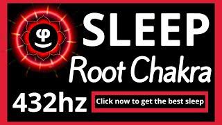 11-Hour Root Chakra Healing Sleep Music | 432 Hz for Deep Sleep, Grounding & Inner Stability