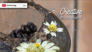 Creative Photography idea | Water Drop |  youtube shorts #shorts