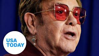 Elton John unable to see London musical due to vision loss | USA TODAY