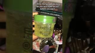 Eco Styler Gel Hack?!